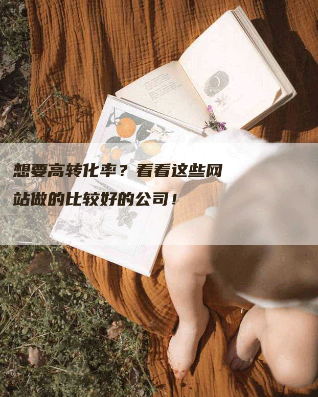 想要高转化率？看看这些网站做的比较好的公司！