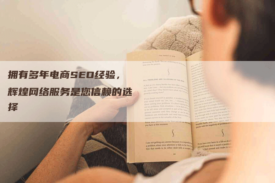 拥有多年电商SEO经验，辉煌网络服务是您信赖的选择