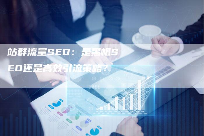 站群流量SEO：是黑帽SEO还是高效引流策略？