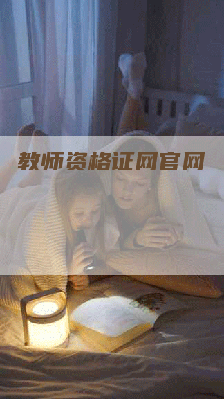 教师资格证网官网