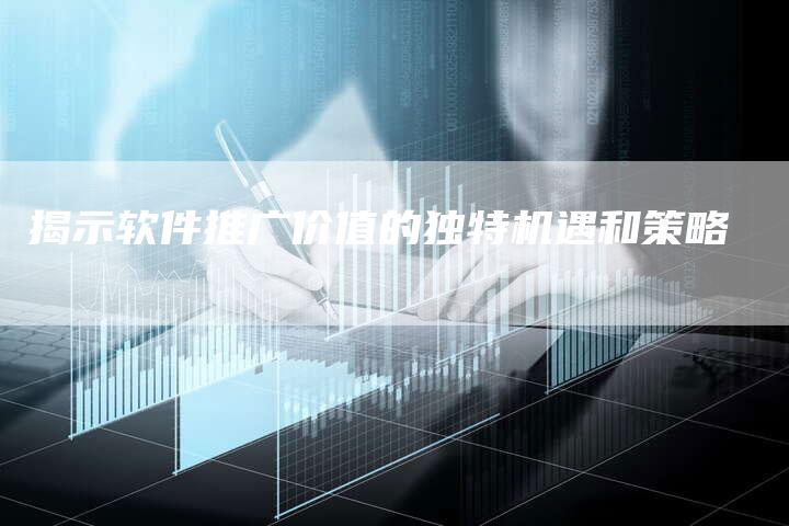 揭示软件推广价值的独特机遇和策略