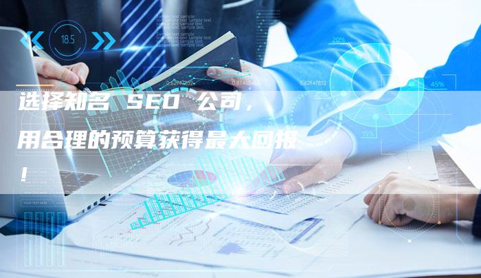 选择知名 SEO 公司，用合理的预算获得最大回报！